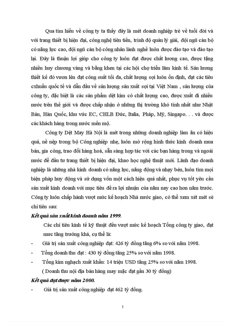 image for page Công tác hạch toán kế toán tại công ty Dệt May Hà Nội