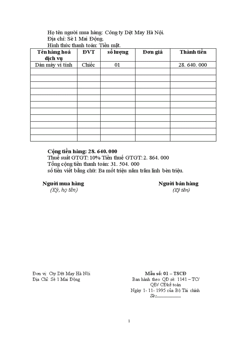 image for page Công tác hạch toán kế toán tại công ty Dệt May Hà Nội