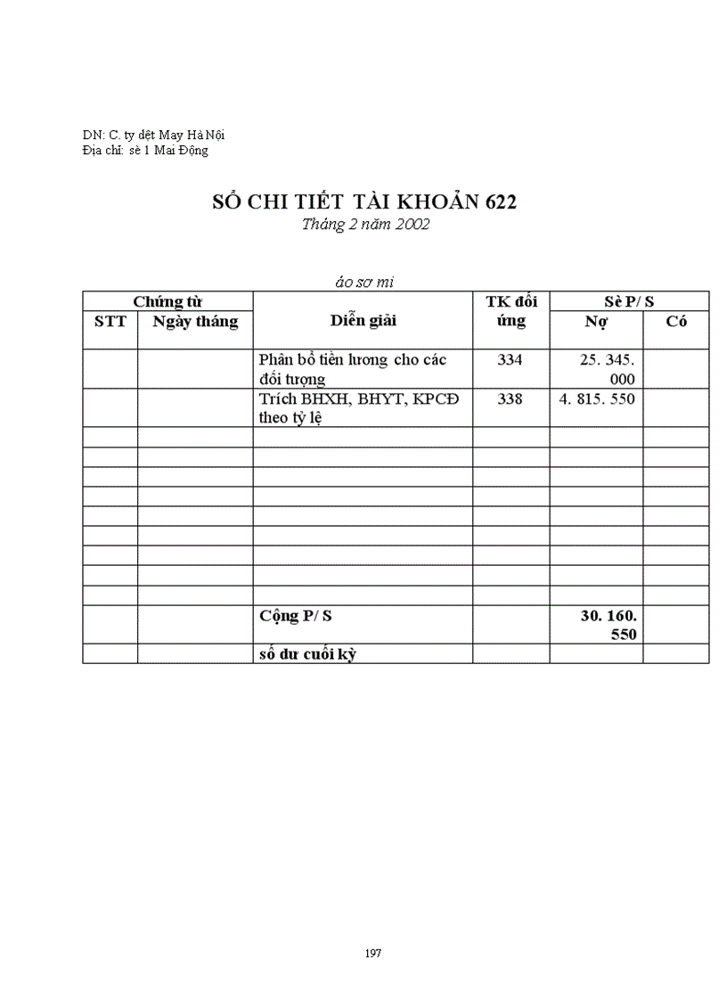 image for page Công tác hạch toán kế toán tại công ty Dệt May Hà Nội