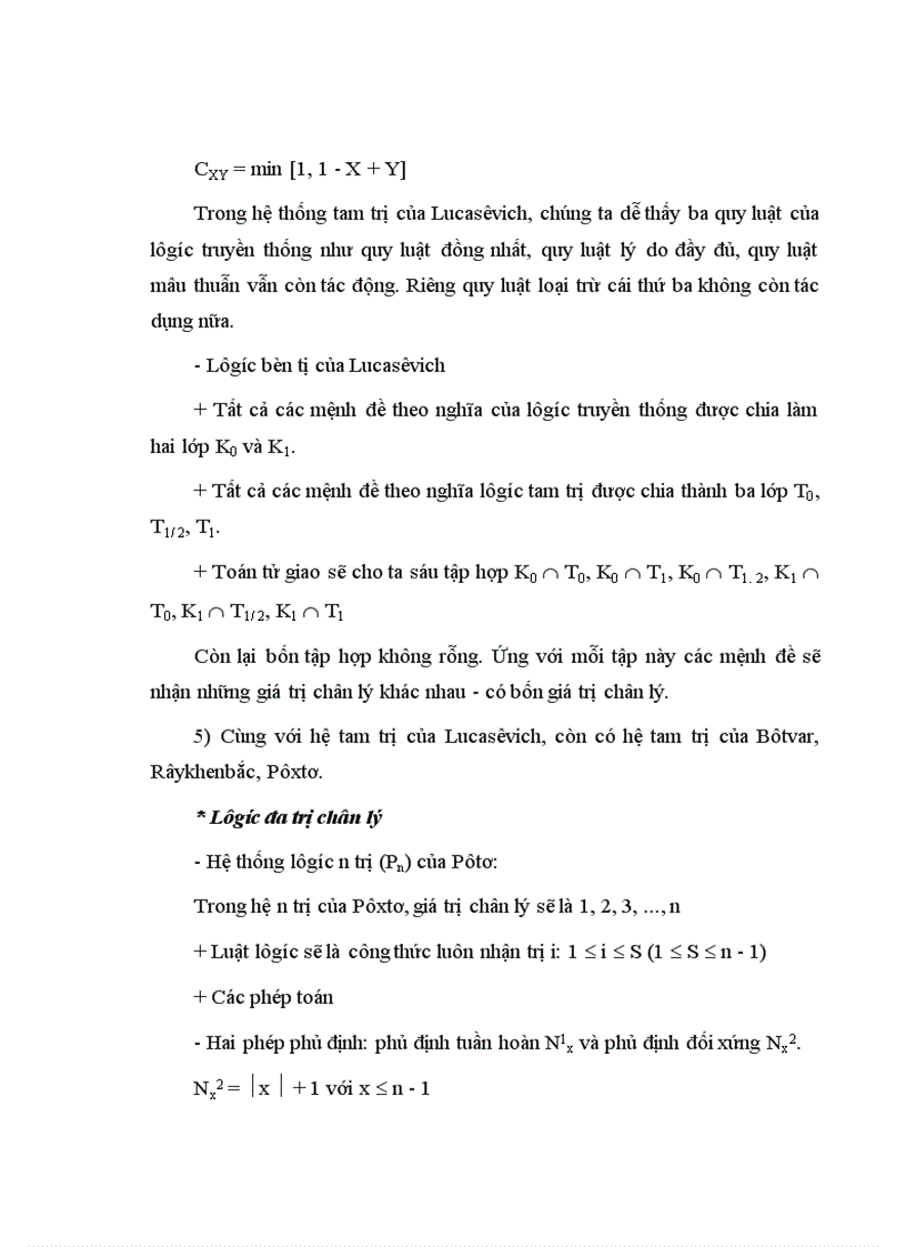 image for page Vai trò của lôgíc toán cổ điển đối với sự phát triển của lôgíc học