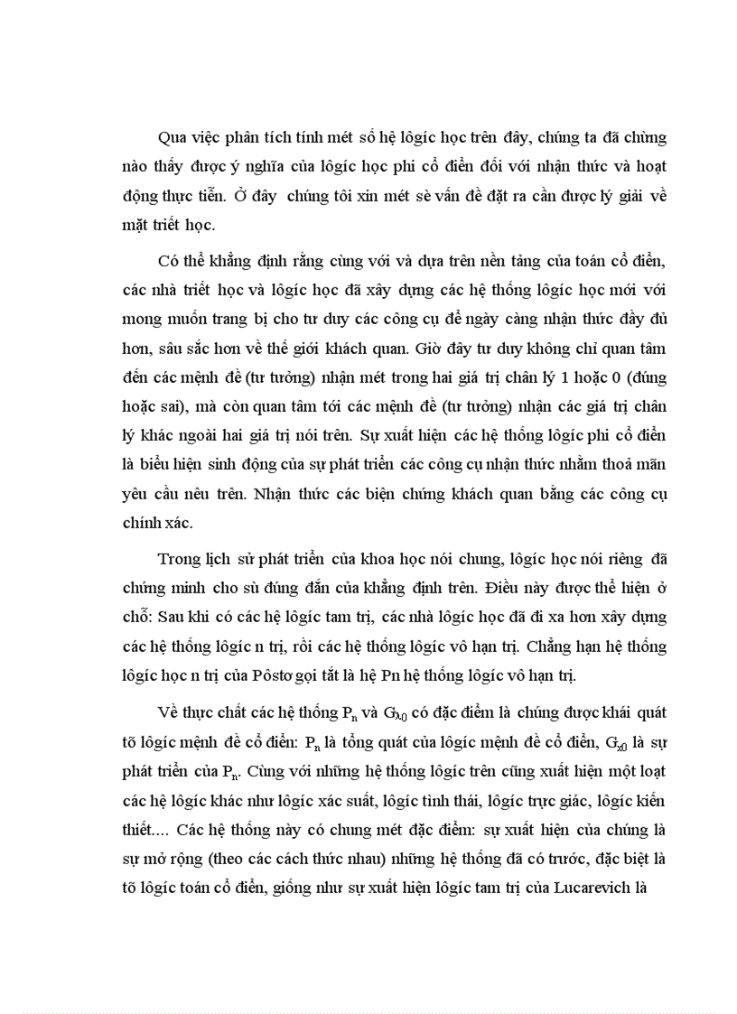 image for page Vai trò của lôgíc toán cổ điển đối với sự phát triển của lôgíc học