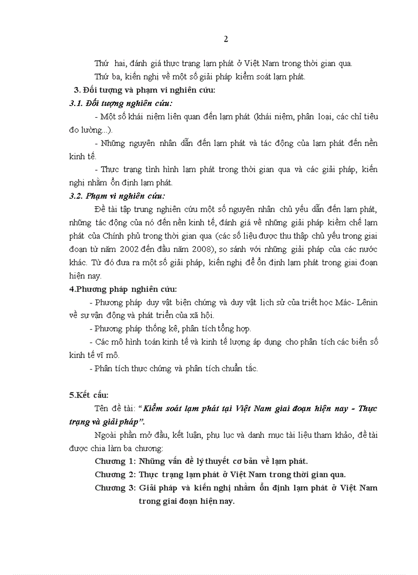 image for page Kiểm soát lạm phát tại Việt Nam giai đoạn hiện nay - Thực trạng và giải pháp