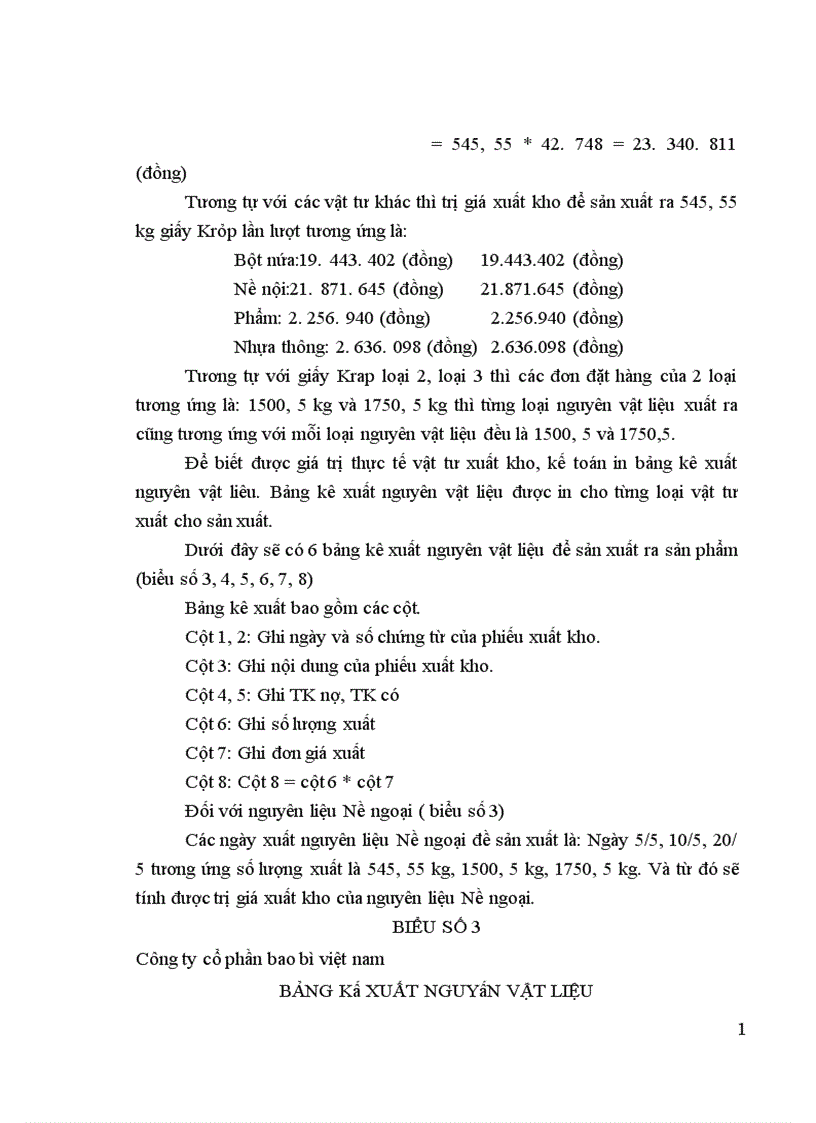 image for page Kế toán chi phí sản xuất và tính giá thành sản phẩm tại công ty Cổ phần Bao bì Việt nam
