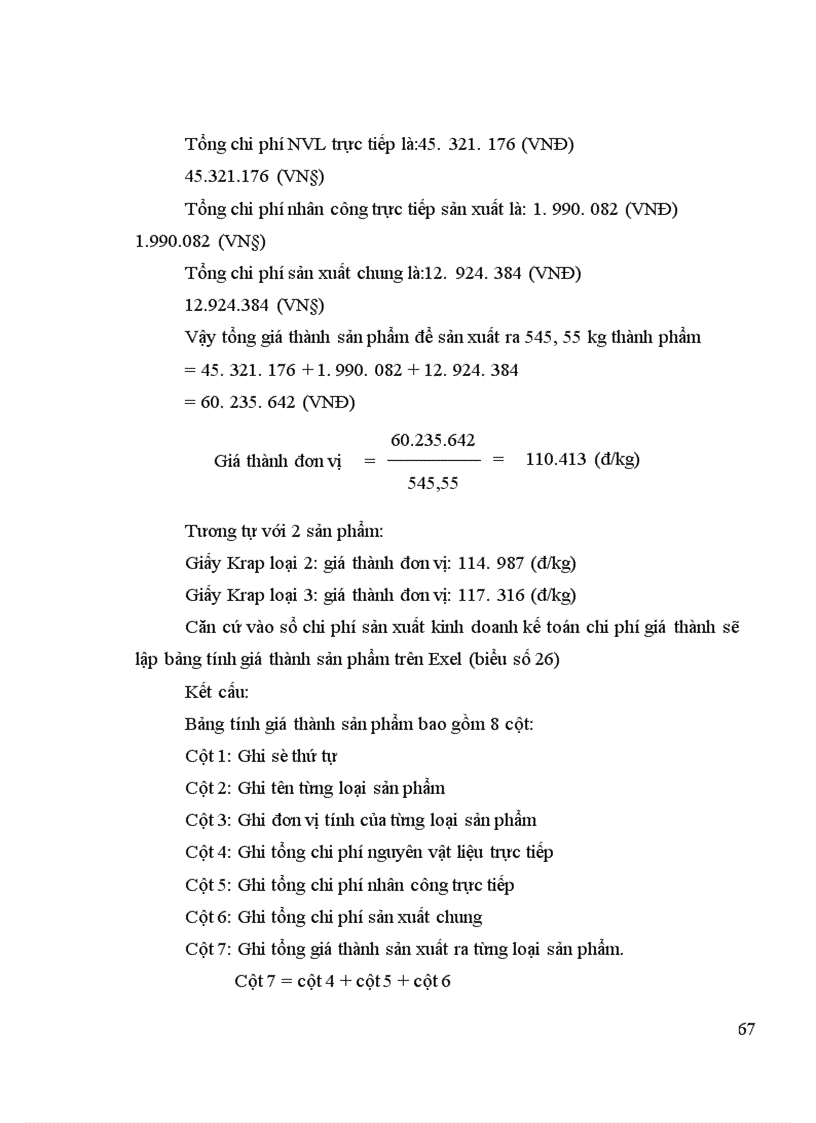image for page Kế toán chi phí sản xuất và tính giá thành sản phẩm tại công ty Cổ phần Bao bì Việt nam