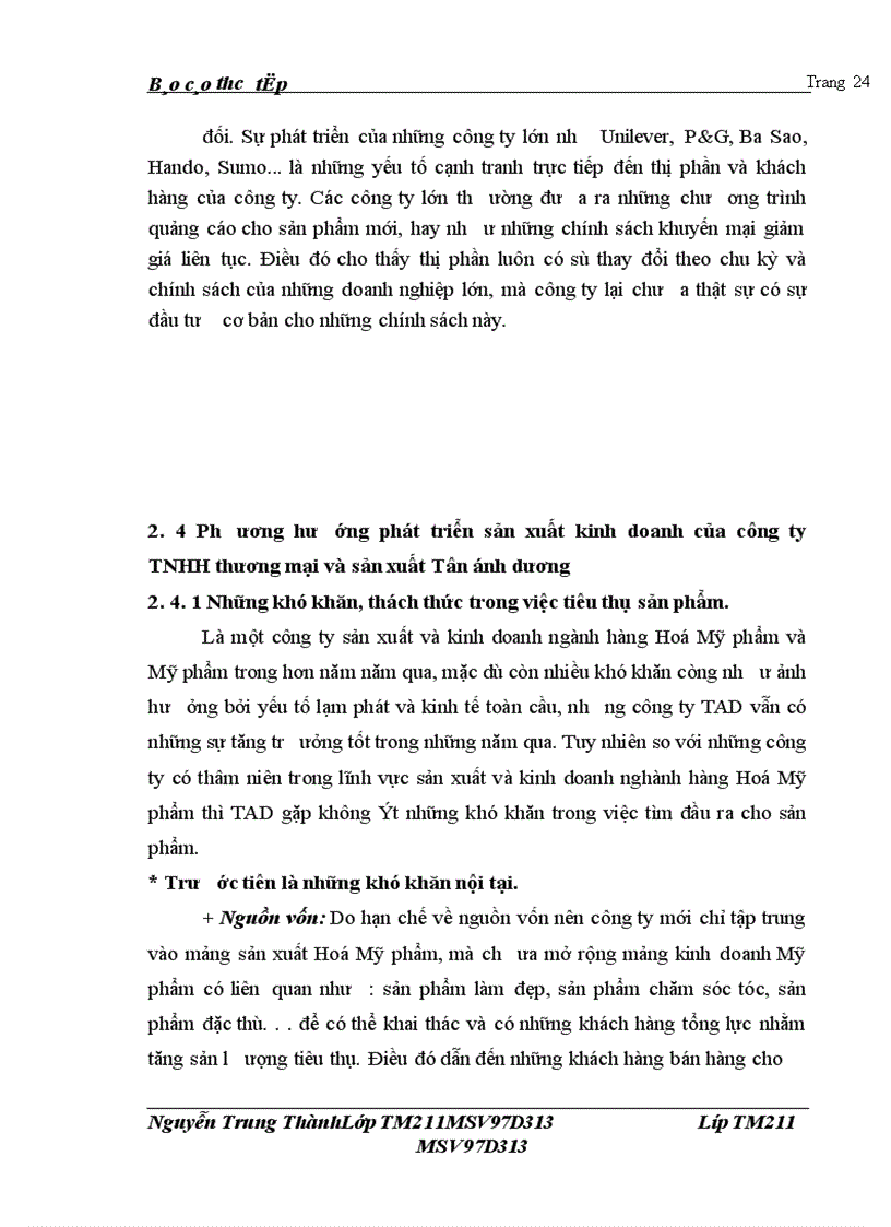 image for page Thực trạng hoạt động sản xuất kinh doanh của công ty tân ánh dưương