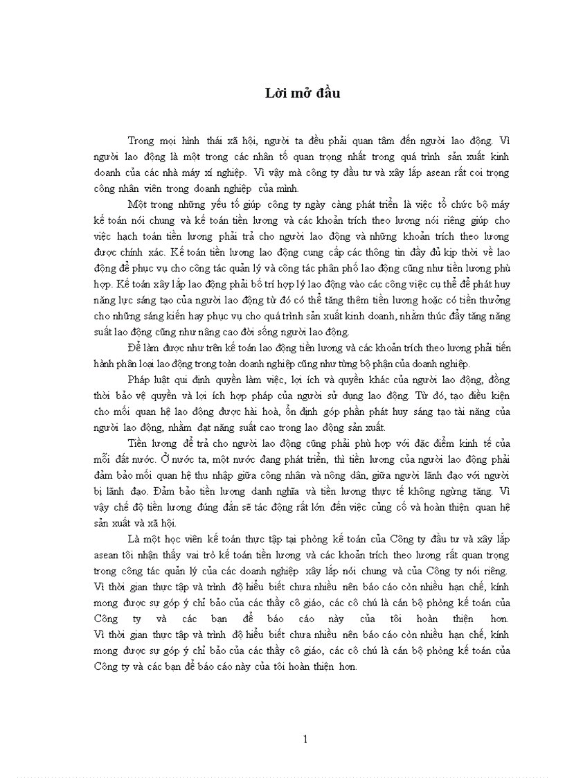 image for page Kế toán tiền lương tại công ty cổ phần đầu tư xây lắp Asean