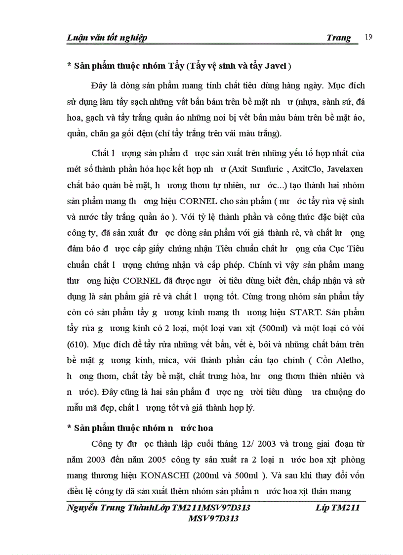 image for page Thực trạng và giải pháp đẩy mạnh tiêu thụ sản phẩm Hoá mỹ phẩm của Công ty Tnhh Sản xuất và Thương mại Tân ánh dương