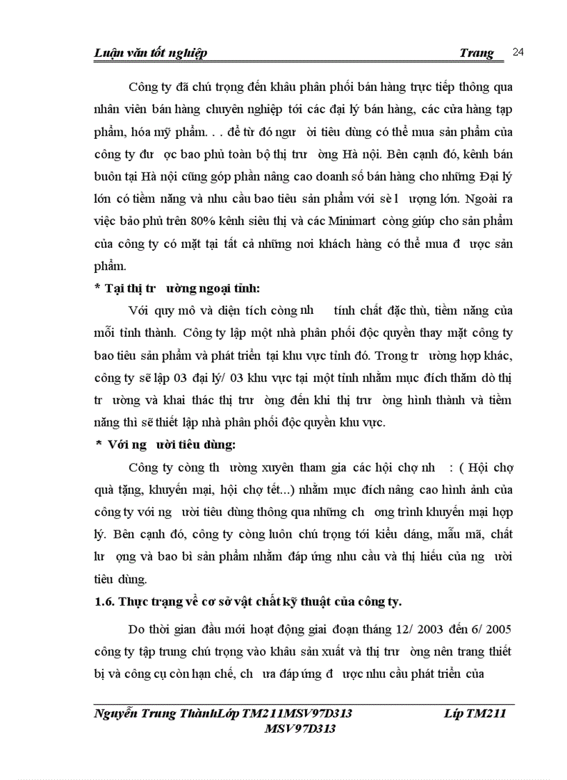 image for page Thực trạng và giải pháp đẩy mạnh tiêu thụ sản phẩm Hoá mỹ phẩm của Công ty Tnhh Sản xuất và Thương mại Tân ánh dương