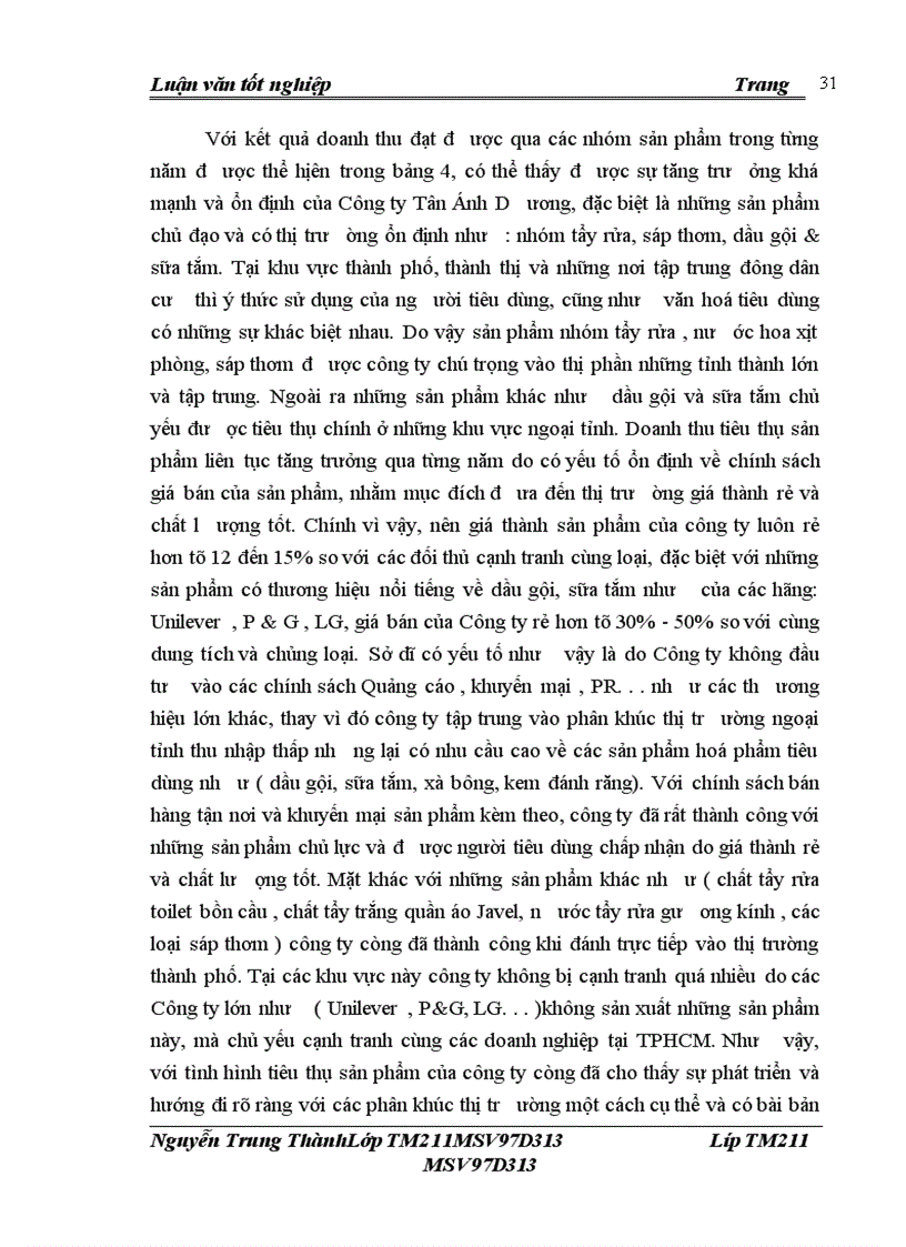 image for page Thực trạng và giải pháp đẩy mạnh tiêu thụ sản phẩm Hoá mỹ phẩm của Công ty Tnhh Sản xuất và Thương mại Tân ánh dương