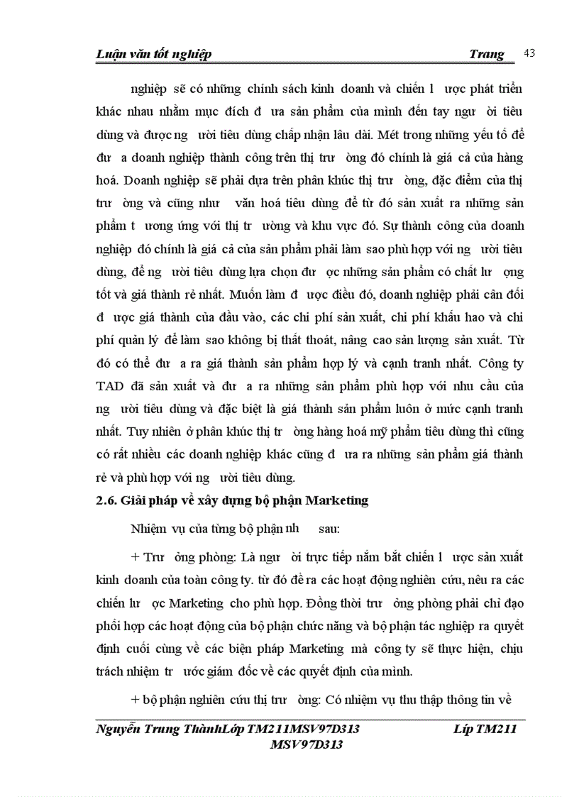 image for page Thực trạng và giải pháp đẩy mạnh tiêu thụ sản phẩm Hoá mỹ phẩm của Công ty Tnhh Sản xuất và Thương mại Tân ánh dương