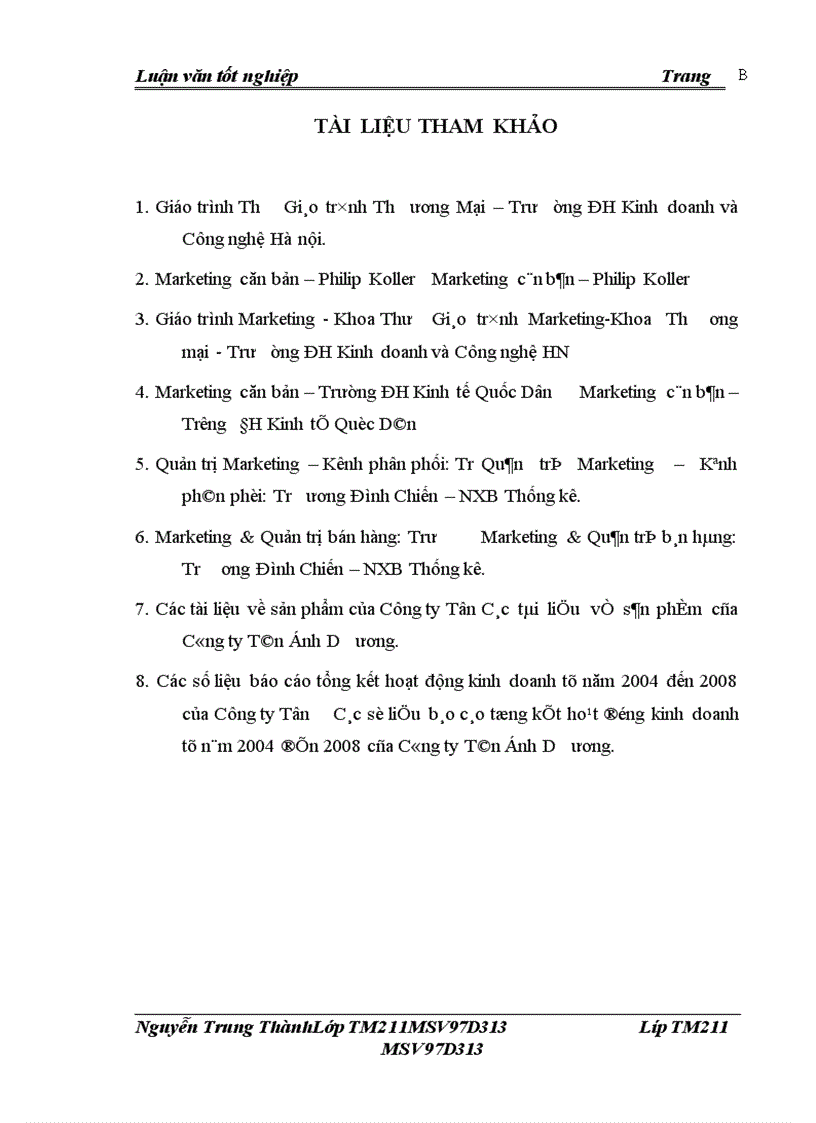 image for page Thực trạng và giải pháp đẩy mạnh tiêu thụ sản phẩm Hoá mỹ phẩm của Công ty Tnhh Sản xuất và Thương mại Tân ánh dương