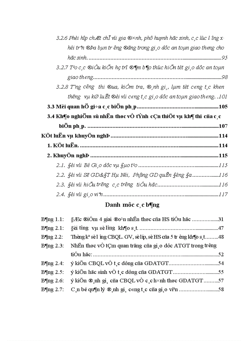 image for page Biện pháp quản lý giáo dục an toàn giao thông của hiệu trưởng các trường tiểu học quận Đống Đa thành phố Hà Nội