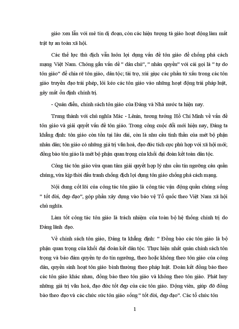 image for page Một số nội dung cơ bản về dân tộc, tôn giáo và đấu tranh phòng chống dịch lợi dụng vấn đề dân tộc, tôn giáo chống phá cách mạng việt nam