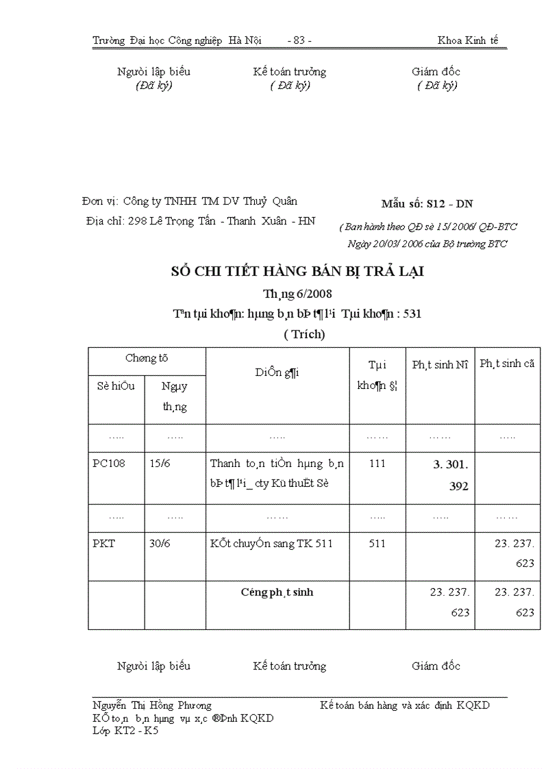 image for page Hoàn thiện công tác kế toán bán hàng và xác định kết quả bán hàng tại Công ty TNHH Thương mại dịch vụ Thủy Quân