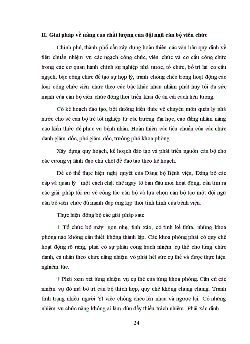 image for page Thực trạng, giải pháp của đội ngũ cán bộ, viên chức ảnh hưởng đến chất lượng hoạt động của Bệnh viện Ung Bướu Hà Nội