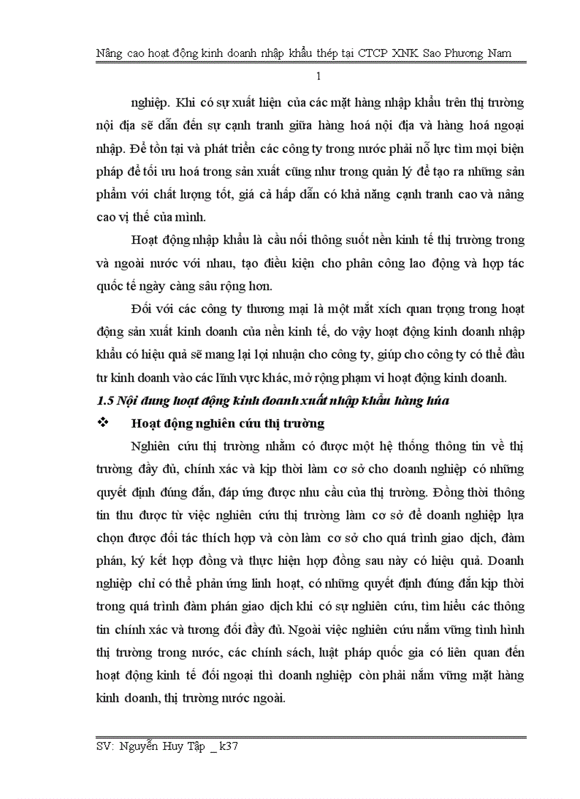 image for page Một số giải pháp nâng cao hoạt động nhập khẩu thép của Công ty Cổ phần Xuất nhập khẩu Sao Phương Nam