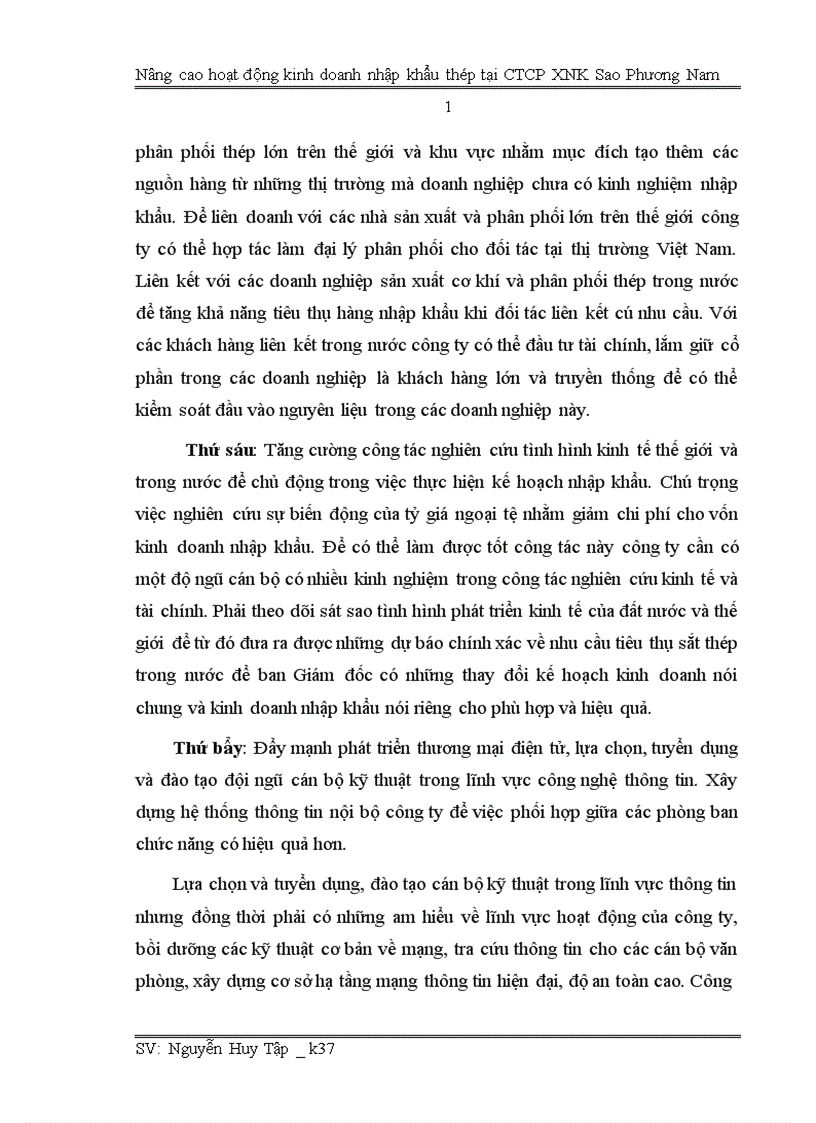 image for page Một số giải pháp nâng cao hoạt động nhập khẩu thép của Công ty Cổ phần Xuất nhập khẩu Sao Phương Nam