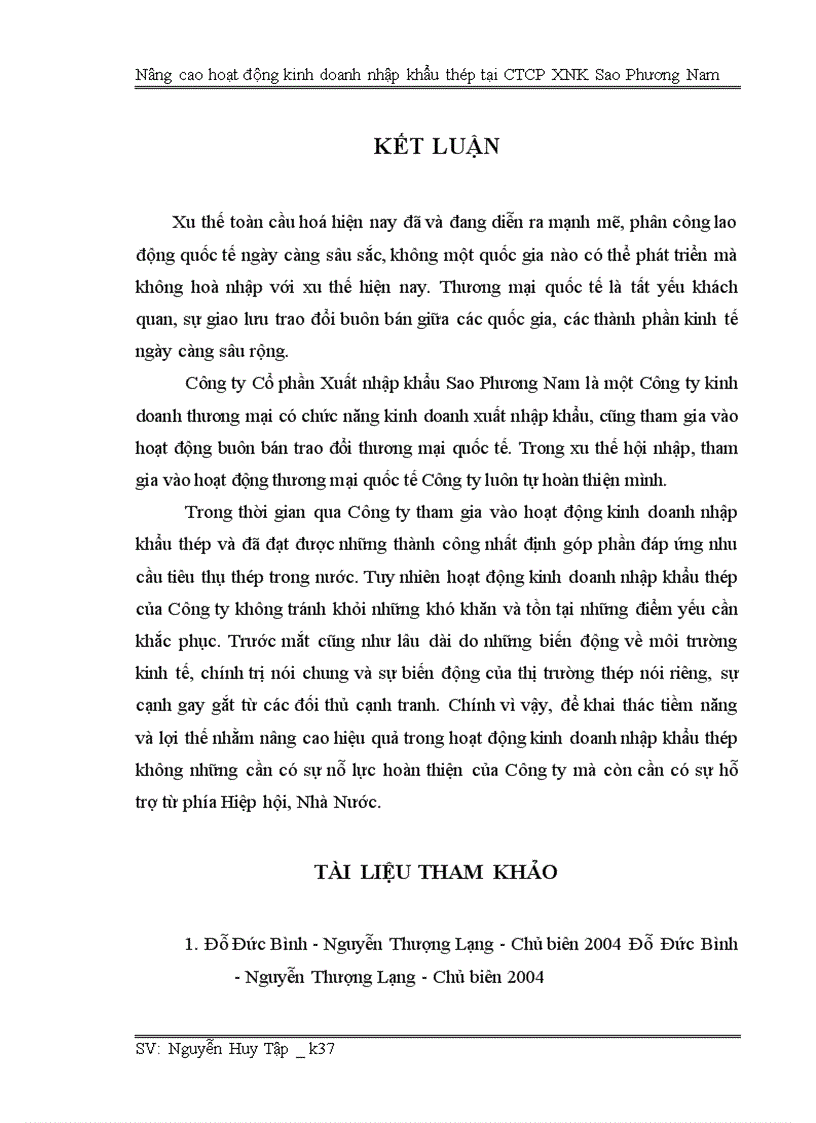 image for page Một số giải pháp nâng cao hoạt động nhập khẩu thép của Công ty Cổ phần Xuất nhập khẩu Sao Phương Nam
