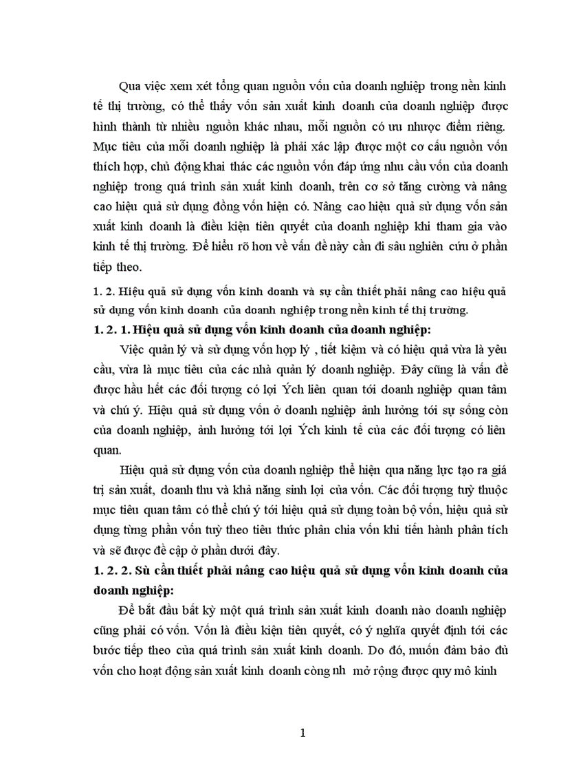 image for page Vốn kinh doanh của doanh nghiệp là biểu hiện bằng tiền của toàn bộ tài sản hữu hình và tài sản vô hình được đầu tư vào kinh doanh nhằm mục đích sinh lời