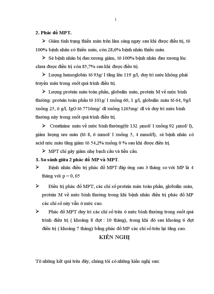 image for page Nghiên cứu hiệu quả điều trị của phác đồ MP và MPT ở bệnh nhân ĐUTX tại khoa Huyết học - Truyền máu bệnh viện Bạch Mai.