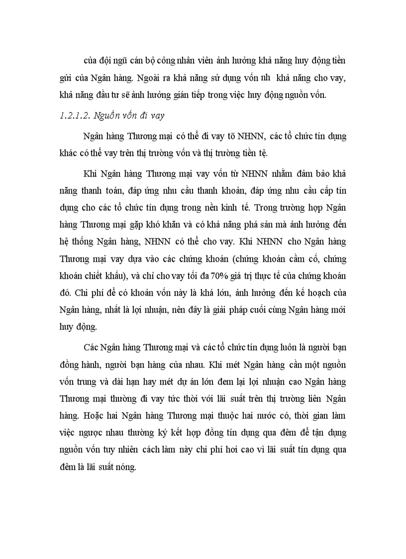 image for page Nâng cao hiệu qủa sử dụng vốn tại NHNN&PTNT Tây Hà Nội