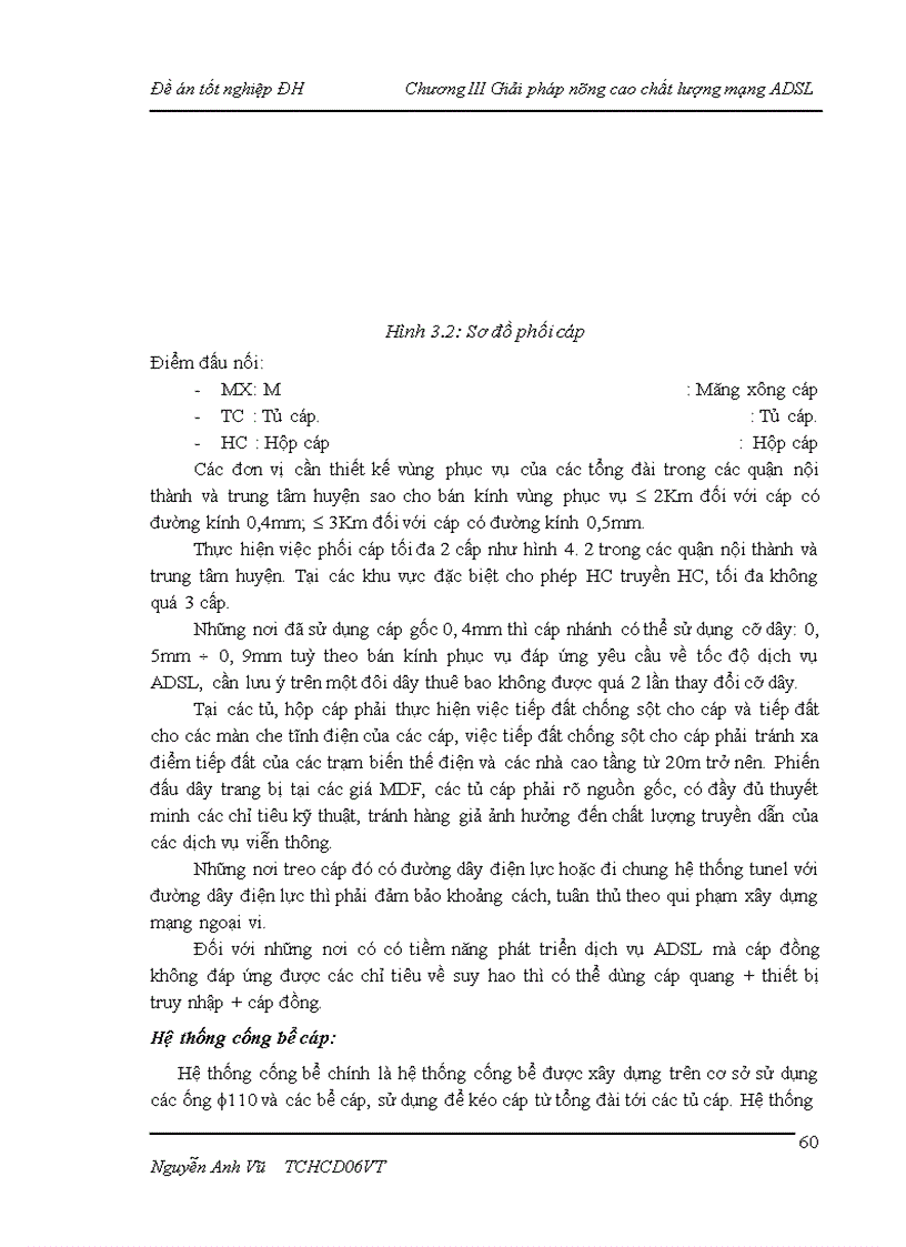 image for page Một số giải pháp nâng cao chất lượng mạng ADSL tại Viễn thông Hà Nội