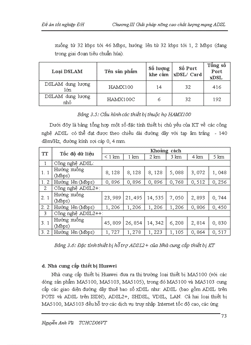 image for page Một số giải pháp nâng cao chất lượng mạng ADSL tại Viễn thông Hà Nội