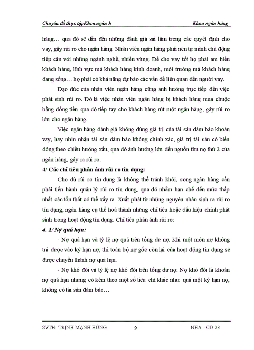 image for page Phòng ngừa và hạn chế rủi ro trong cho vay kinh tế hộ gia đình tại chi nhánh NHNo huyện Thọ Xuân