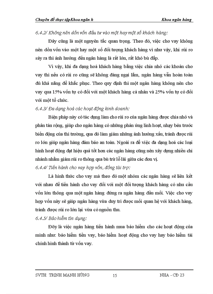 image for page Phòng ngừa và hạn chế rủi ro trong cho vay kinh tế hộ gia đình tại chi nhánh NHNo huyện Thọ Xuân