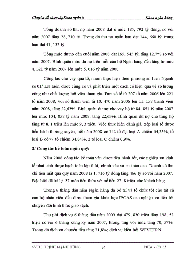 image for page Phòng ngừa và hạn chế rủi ro trong cho vay kinh tế hộ gia đình tại chi nhánh NHNo huyện Thọ Xuân