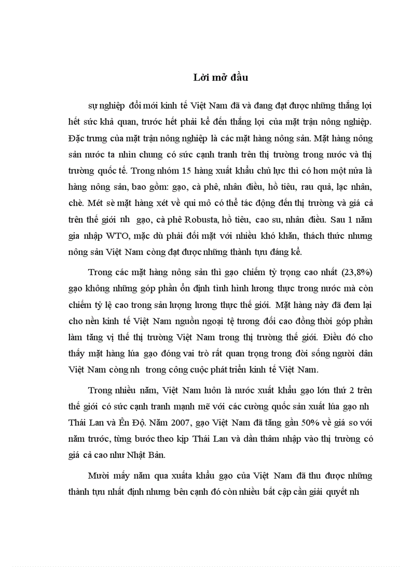 image for page Thực trạng và giải pháp đẩy mạnh xuất khẩu gạo ở Việt Nam