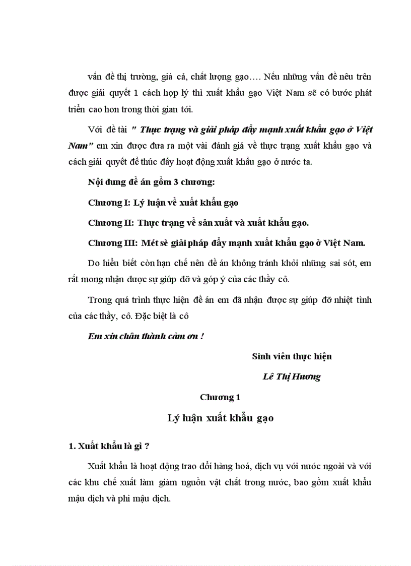 image for page Thực trạng và giải pháp đẩy mạnh xuất khẩu gạo ở Việt Nam