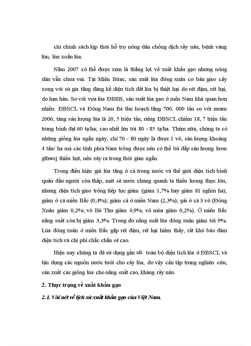 image for page Thực trạng và giải pháp đẩy mạnh xuất khẩu gạo ở Việt Nam