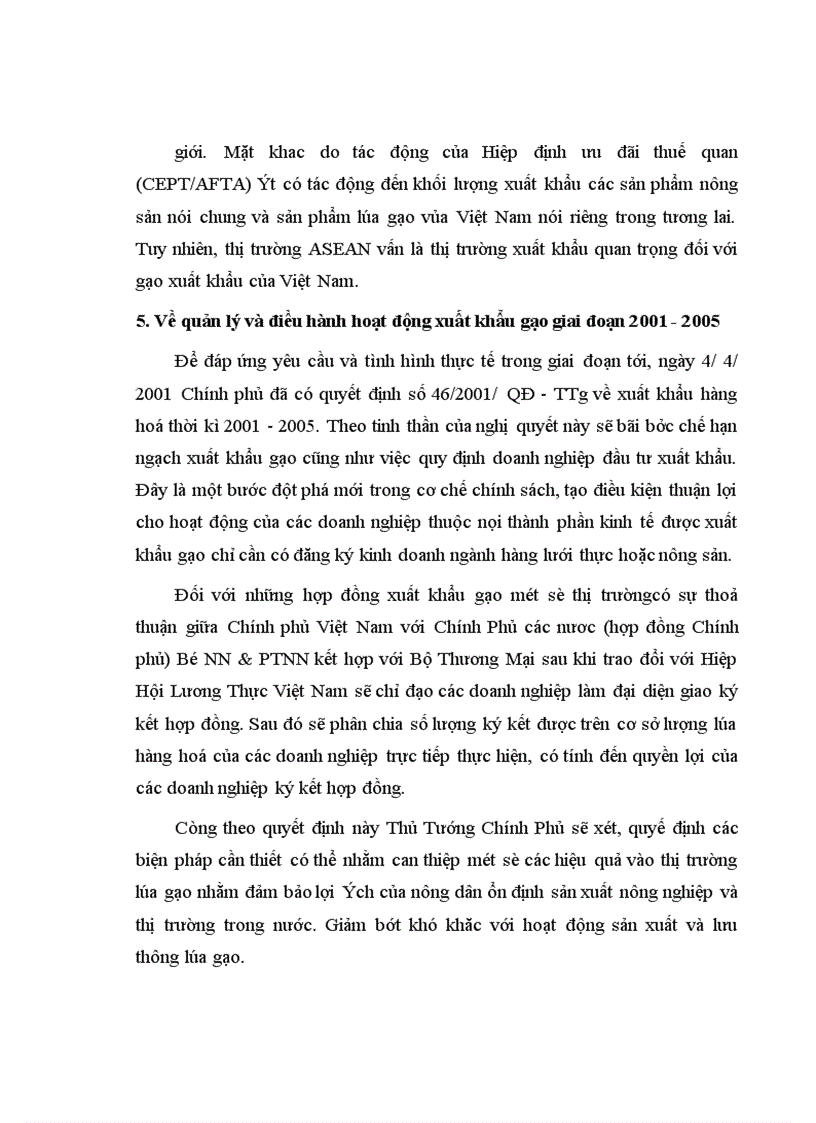 image for page Thực trạng và giải pháp đẩy mạnh xuất khẩu gạo ở Việt Nam