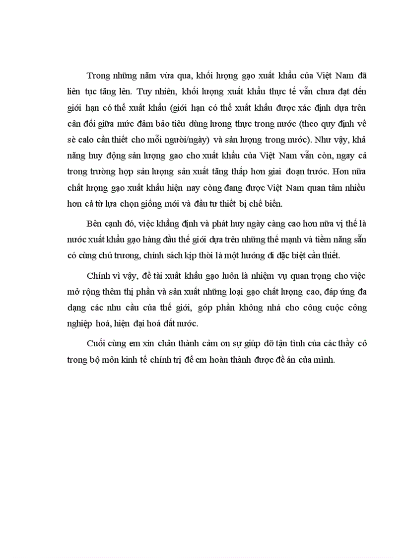 image for page Thực trạng và giải pháp đẩy mạnh xuất khẩu gạo ở Việt Nam