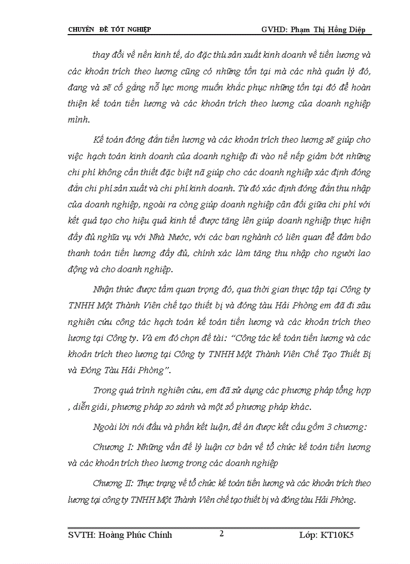 image for page Công tác kế toán tiền lương và các khoản trích theo lương tại Công ty TNHH Một Thành Viên Chế Tạo Thiết Bị và Đóng Tàu Hải Phòng