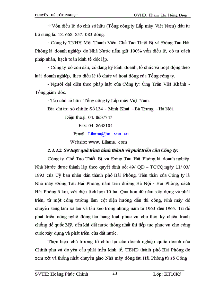 image for page Công tác kế toán tiền lương và các khoản trích theo lương tại Công ty TNHH Một Thành Viên Chế Tạo Thiết Bị và Đóng Tàu Hải Phòng