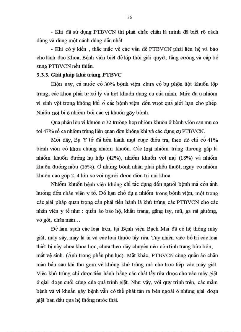 image for page Tình hình cung cấp và sử dụng phương tiện bảo vệ cá nhân cho nhân viên y tế ở bệnh viện Bạch Mai - Thực trạng và giải pháp