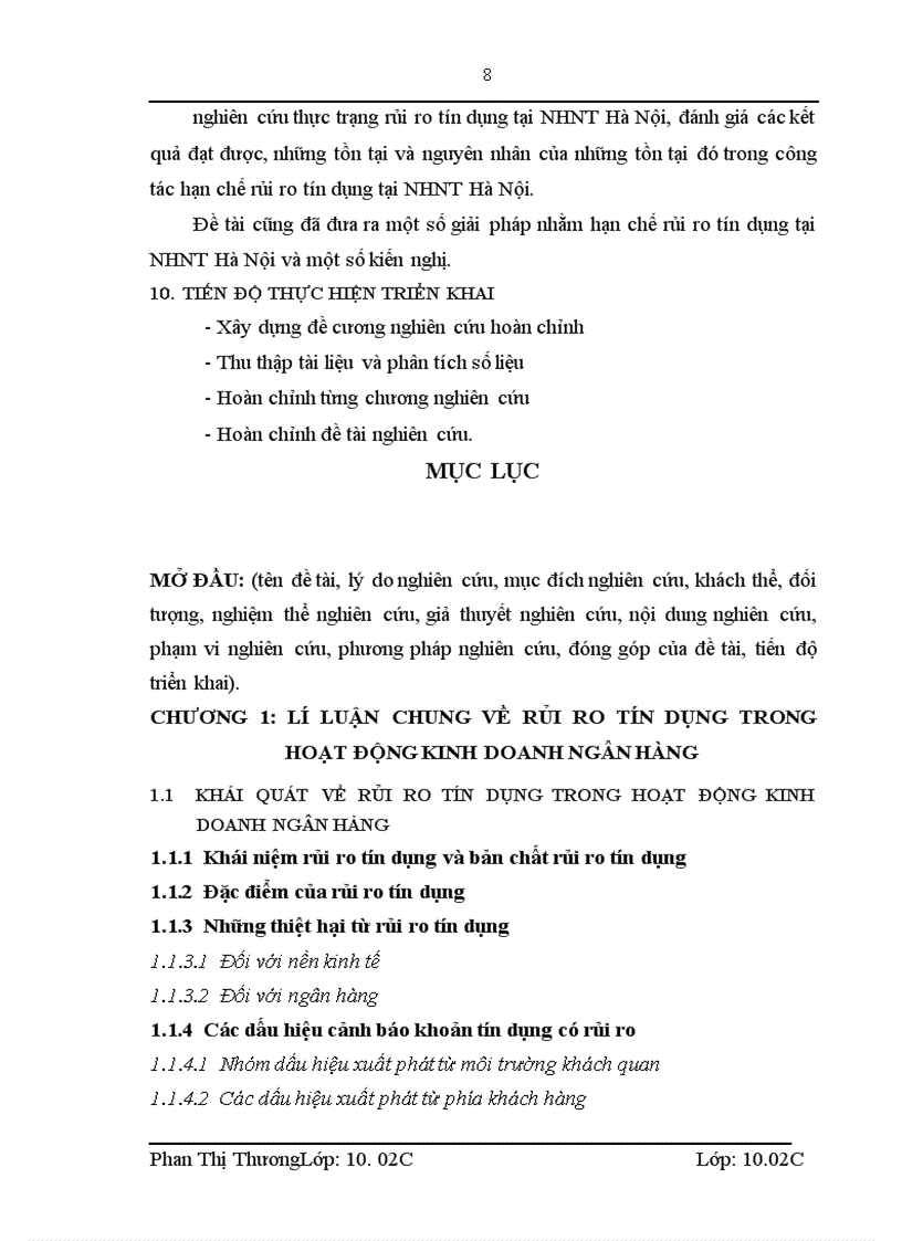 image for page Giải pháp hạn chế rủi ro tín dụng tại ngân hàng ngoại thương Hà Nội