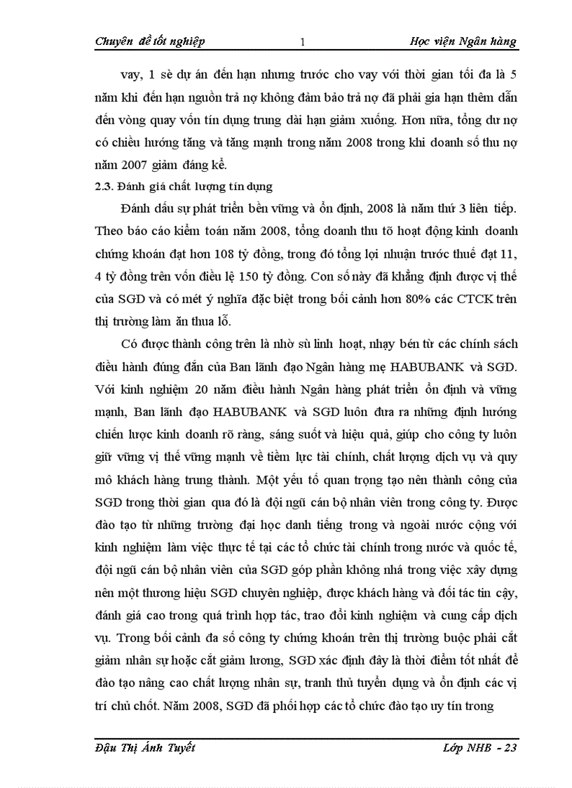 image for page Giải pháp nâng cao chất lượng tín dụng trung – dài hạn tại Sở giao dịch Habubank Hà Nội