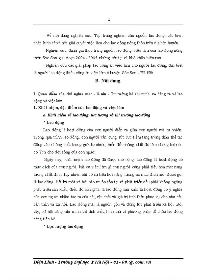 image for page Tình huống quản lý lao động, việc làm, và những giải pháp chủ yếu giải quyết việc làm cho lao động nông thôn ở huyện Sóc Sơn - ngoại thành Hà Nội