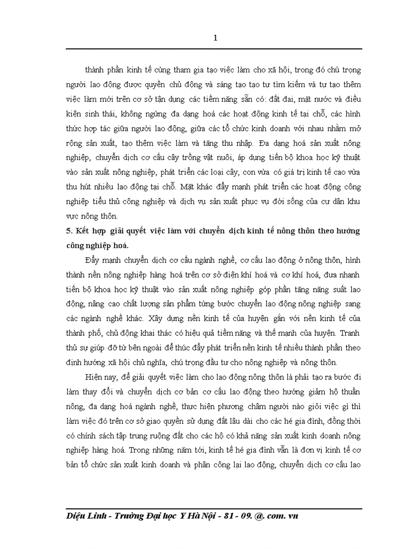 image for page Tình huống quản lý lao động, việc làm, và những giải pháp chủ yếu giải quyết việc làm cho lao động nông thôn ở huyện Sóc Sơn - ngoại thành Hà Nội