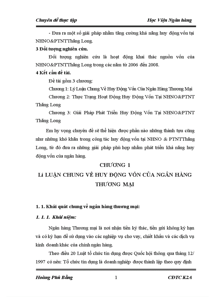 image for page Giải Pháp Phát Triển Huy Động Vốn Tại NHNO&PTNT Thăng Long