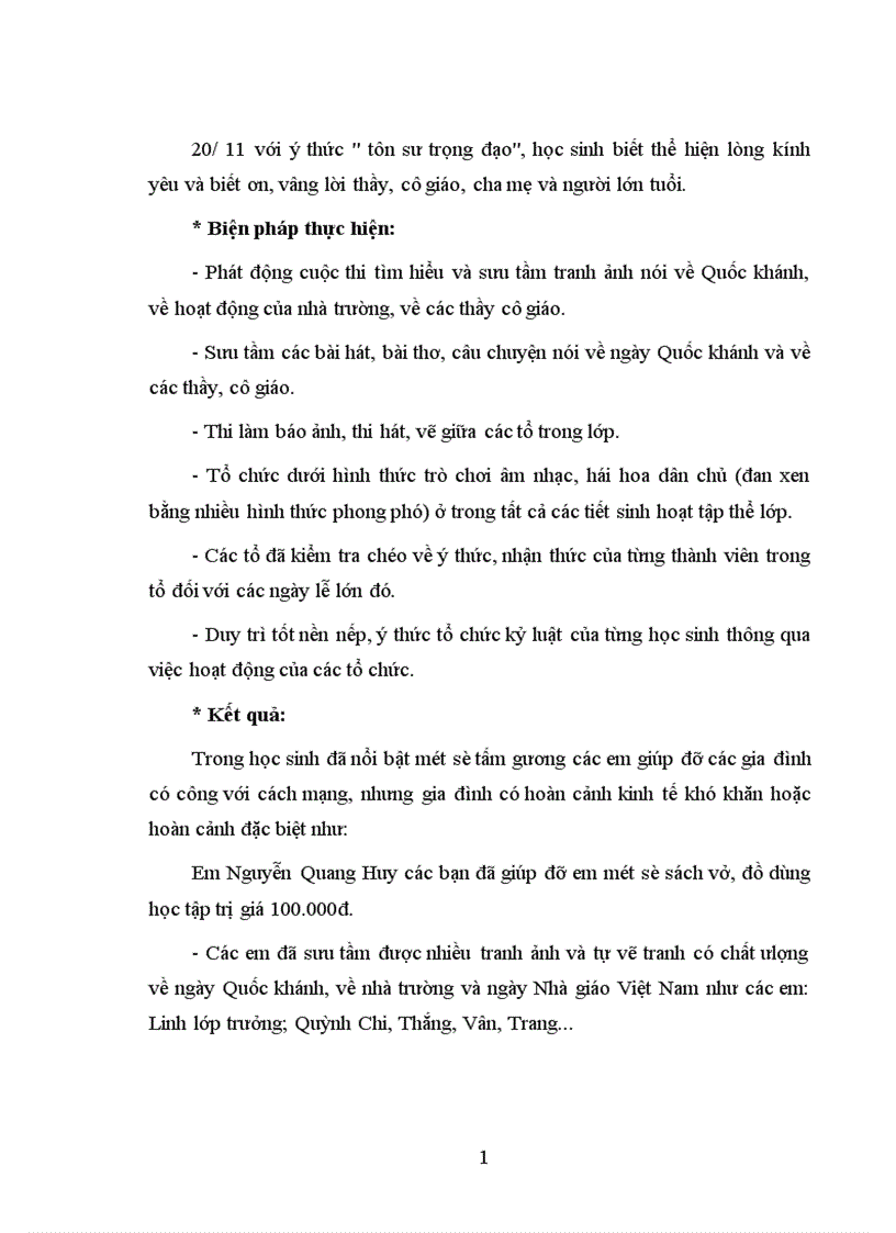 image for page Hình thành nhân cách cho học sinh tiểu học qua giờ sinh hoạt tập thể lớp