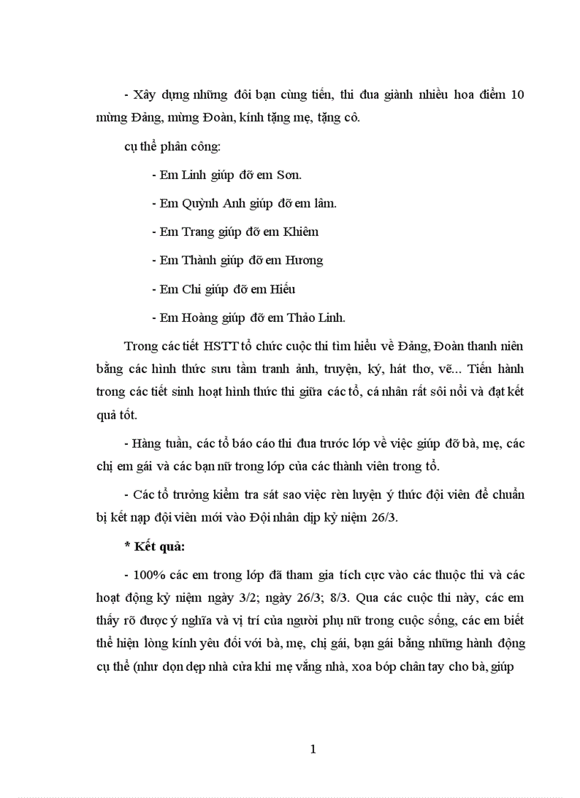 image for page Hình thành nhân cách cho học sinh tiểu học qua giờ sinh hoạt tập thể lớp