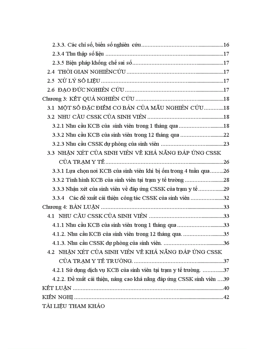 image for page Thực trạng nhu cầu chăm sóc sức khỏe sinh viên và khả năng đáp ứng hoạt động y tế trường học tại Trường Đại học Y Hà Nội