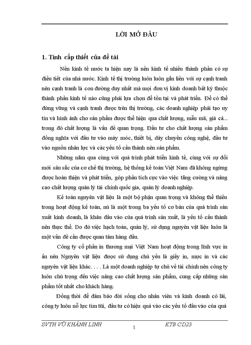 image for page Hoàn thiện công tác kế toán nguyên vật liệu tại công ty cp in thương mại Việt Nam