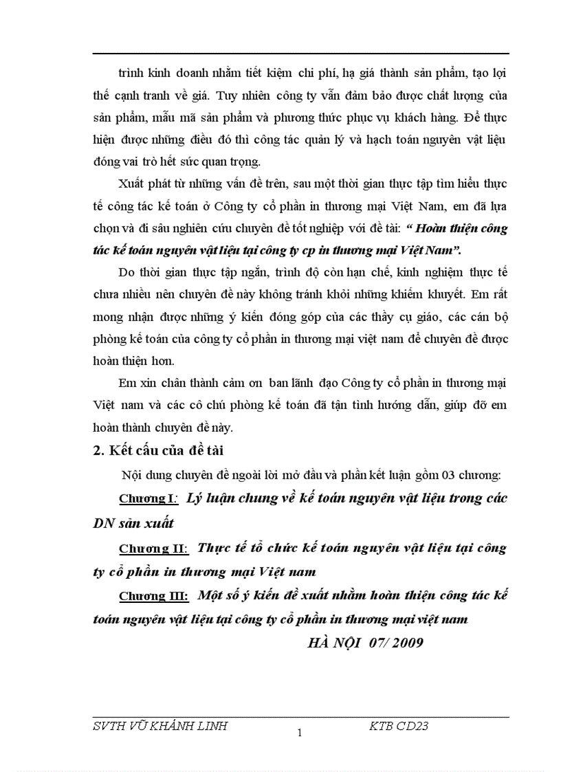 image for page Hoàn thiện công tác kế toán nguyên vật liệu tại công ty cp in thương mại Việt Nam