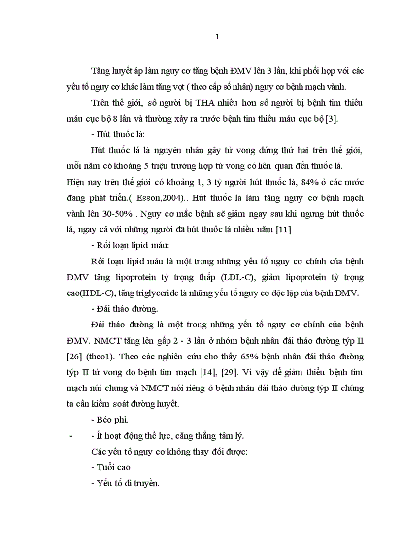 image for page Bước đầu tìm hiểu nồng độ acid uric trong máu bệnh nhân NMCT với yếu tố tiên luợng sớm của bệnh trong và sau điều trị 30 ngày