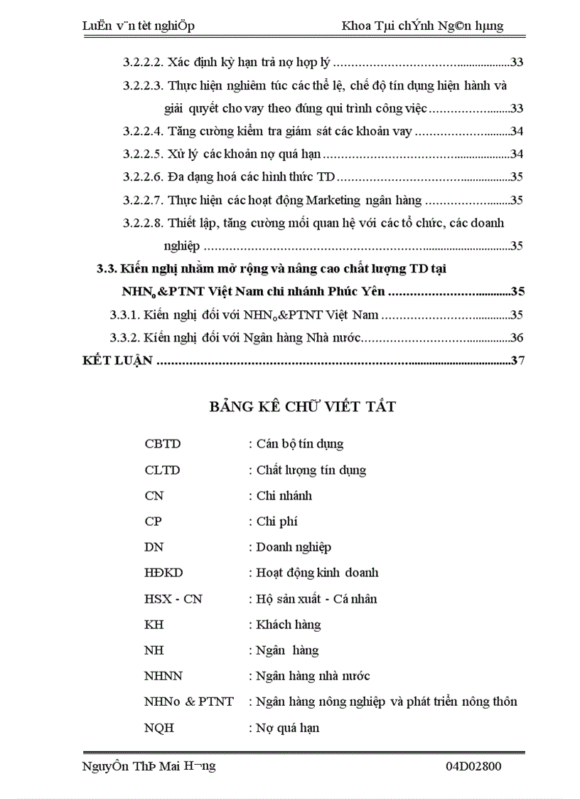 image for page Giải pháp nâng cao hiệu quả cho vay tại NHNo & PTNT Việt Nam chi nhánh Phúc Yên